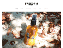 Tablet Screenshot of freedombeachwear.com